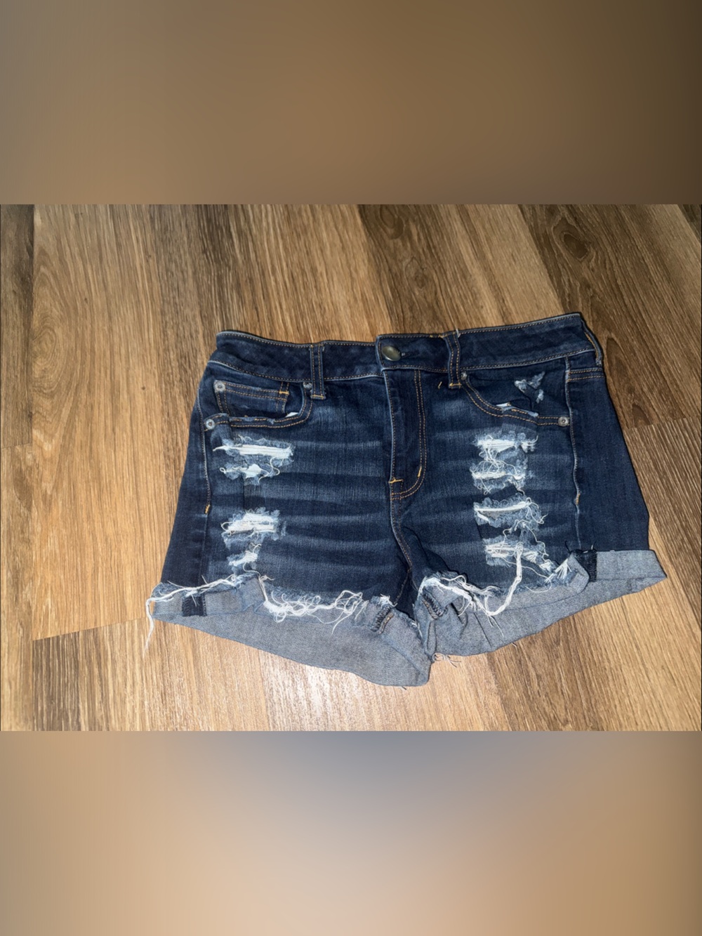 American eagle jean shorts